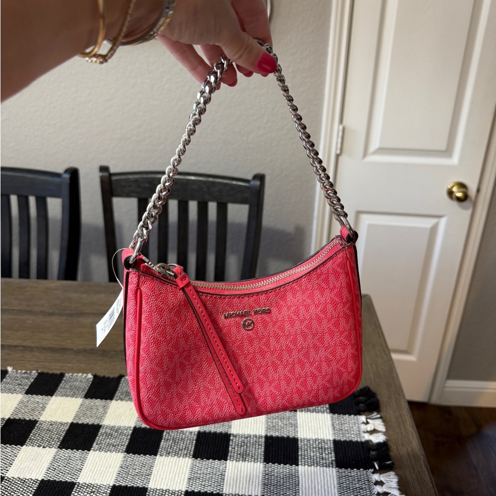 Pink Michael Kors Shoulder Bag
